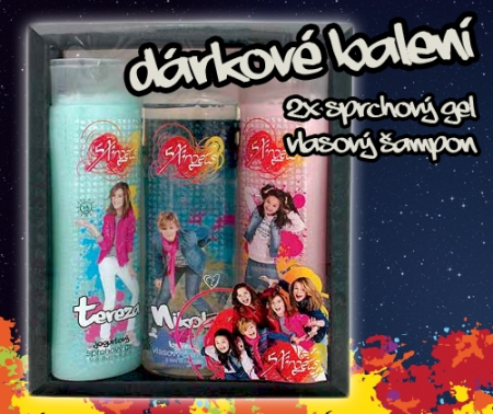 Drkov balen - 2x sprchov gel + vlasov ampon
