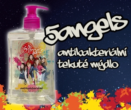 Antibakteri�ln� tekut� m�dlo - 5Angels