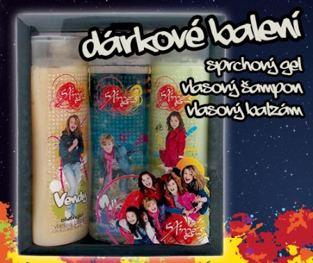 Drkov balen - sprchov gel + ampon + vlasov balzm